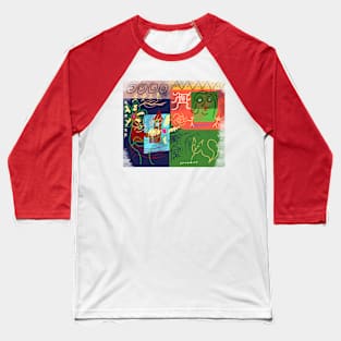 Princess and the cat Baseball T-Shirt